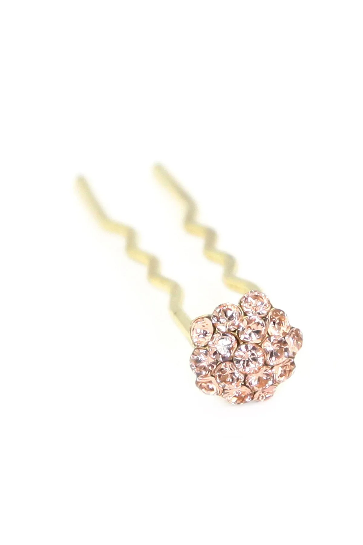 Mini Crystal Cluster Hair Stick