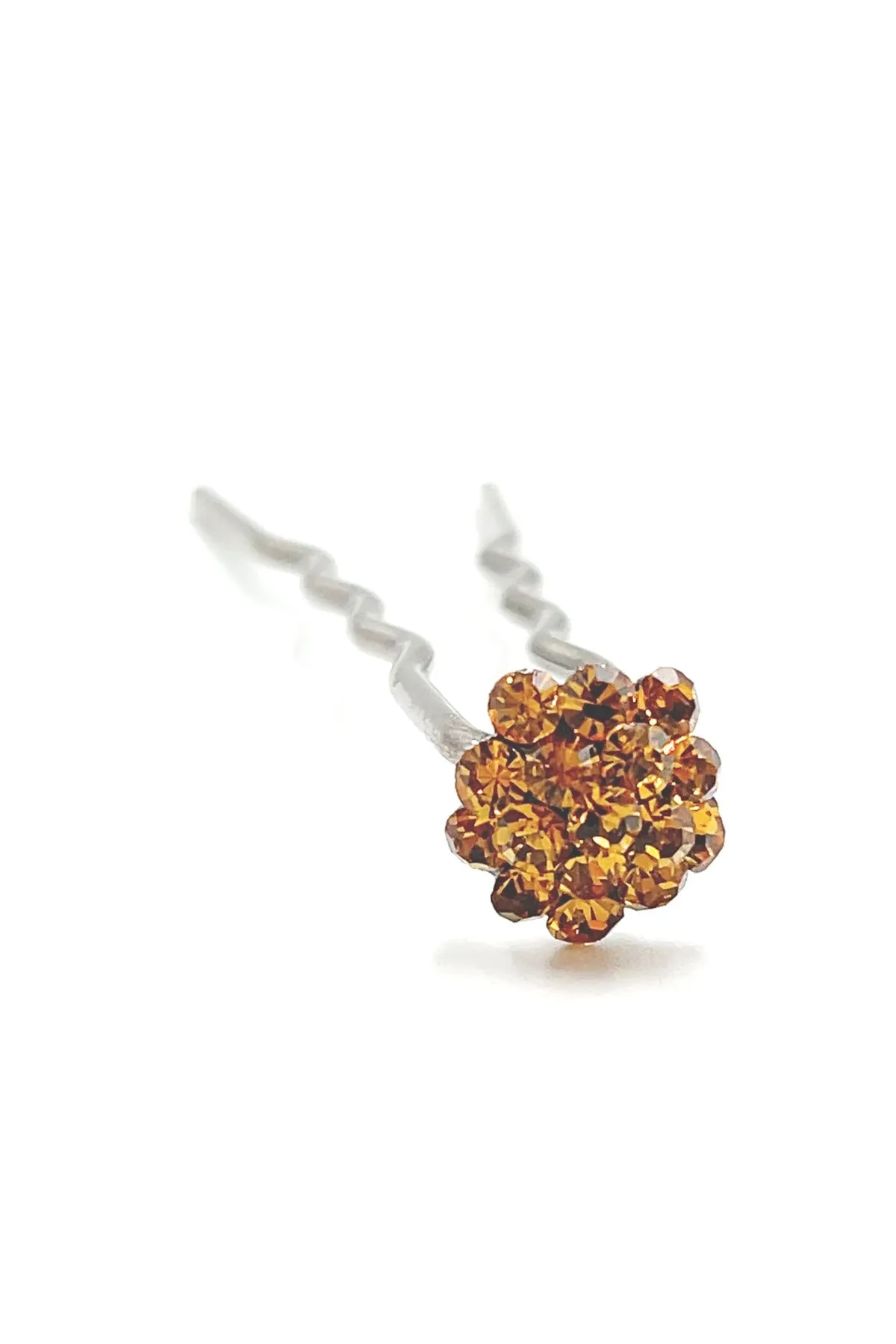 Mini Crystal Cluster Hair Stick