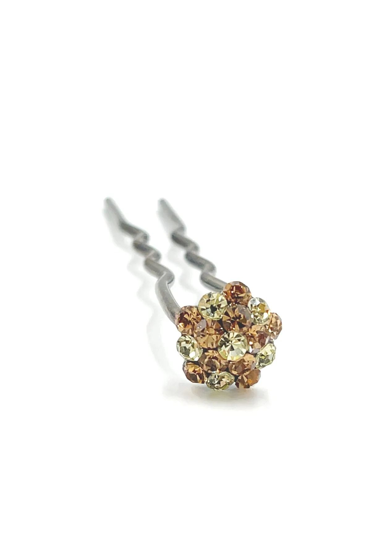 Mini Crystal Cluster Hair Stick