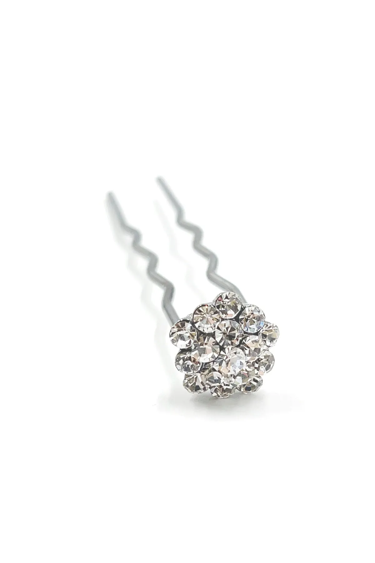 Mini Crystal Cluster Hair Stick