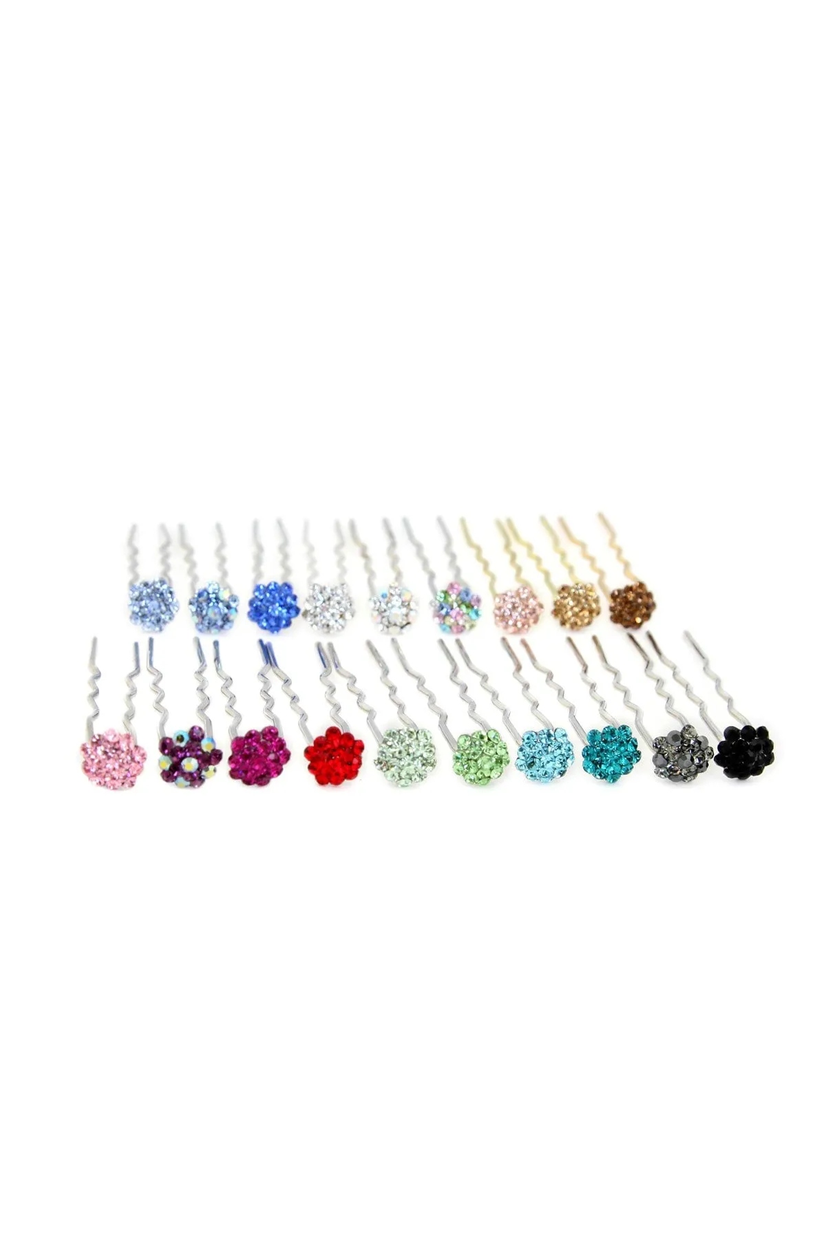 Mini Crystal Cluster Hair Stick