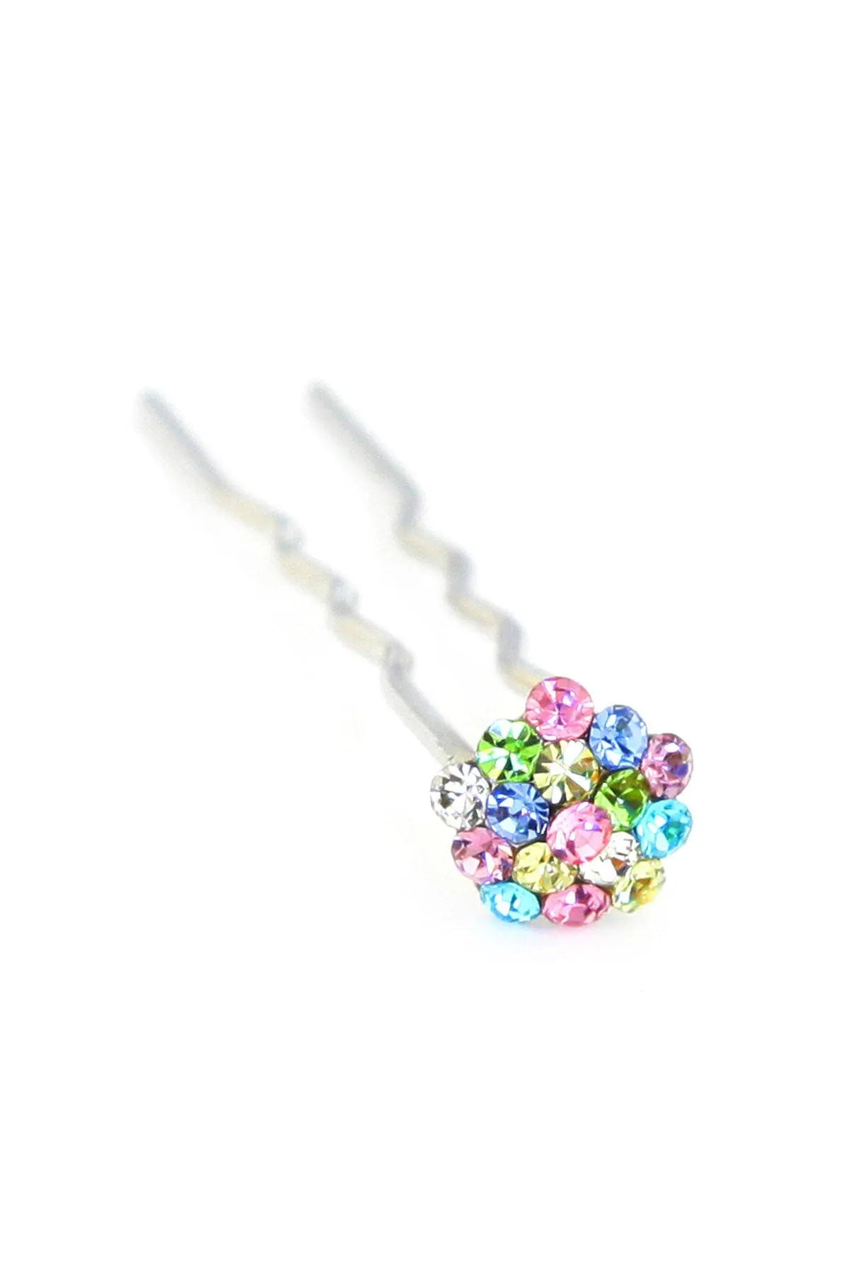 Mini Crystal Cluster Hair Stick