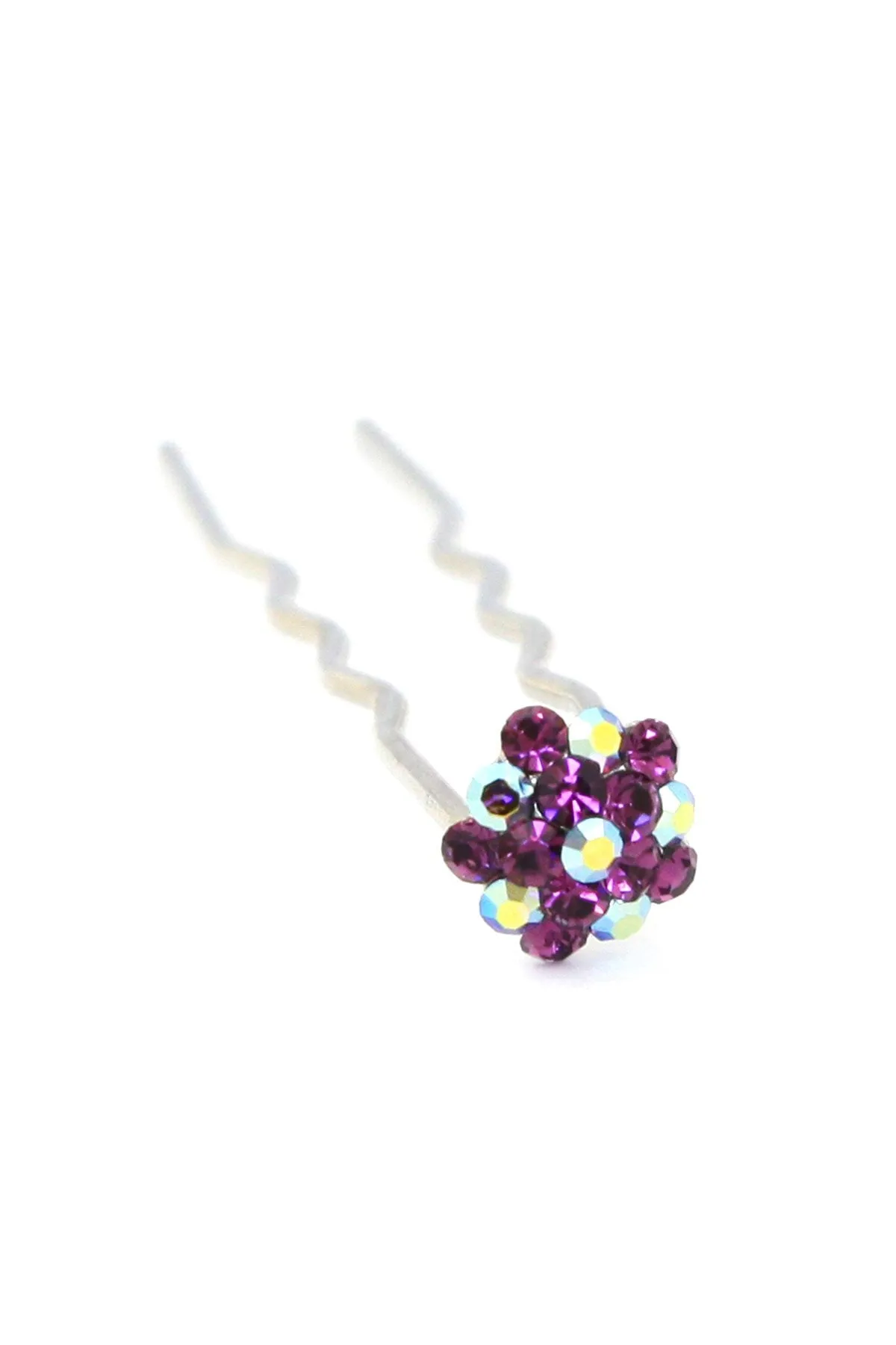 Mini Crystal Cluster Hair Stick