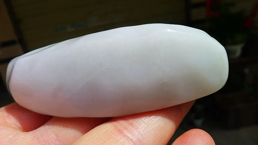 Natural Jade Rough Jadeite Raw (101g,8.8X2.8X2.3cm)