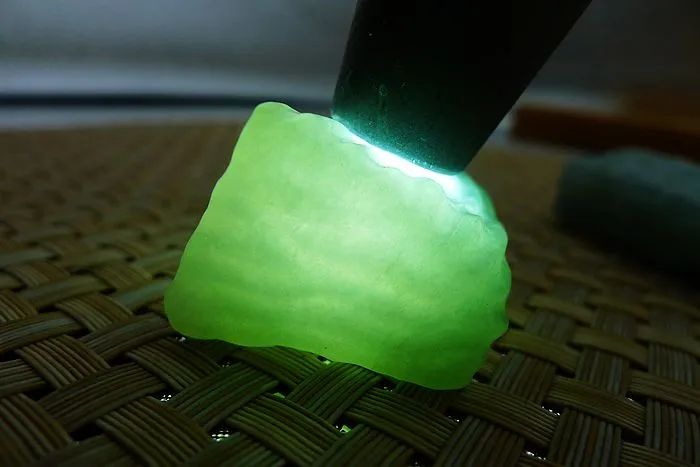 Natural Jade Rough Jadeite Raw 111g
