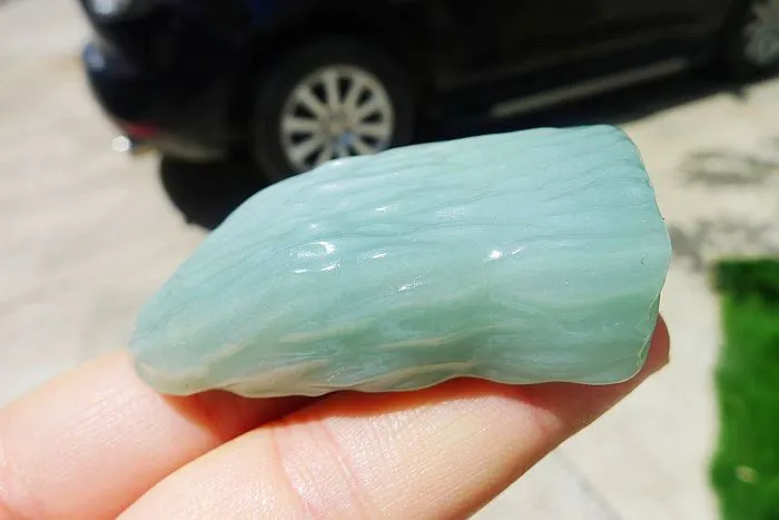 Natural Jade Rough Jadeite Raw 111g