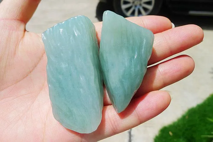 Natural Jade Rough Jadeite Raw 111g