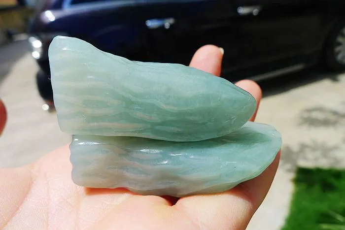 Natural Jade Rough Jadeite Raw 111g