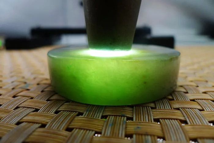 Natural Jade Rough Jadeite Raw (125g,5.7X5.7X1.45cm)