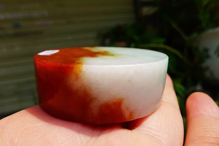 Natural Jade Rough Jadeite Raw (126g,5.3X1.75cm)