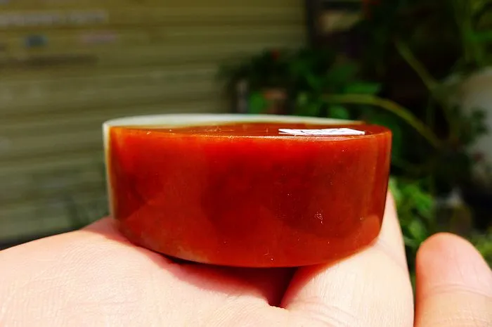 Natural Jade Rough Jadeite Raw (126g,5.3X1.75cm)