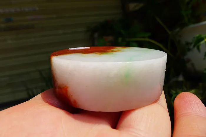 Natural Jade Rough Jadeite Raw (126g,5.3X1.75cm)