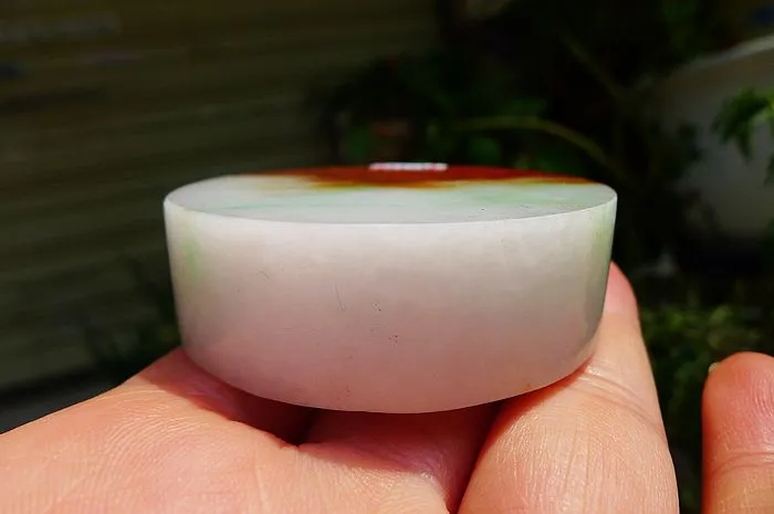 Natural Jade Rough Jadeite Raw (126g,5.3X1.75cm)