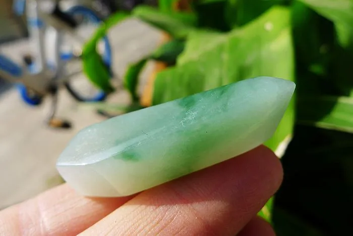 Natural Jade Rough Jadeite Raw (14g,4X1.3X1.2cm)