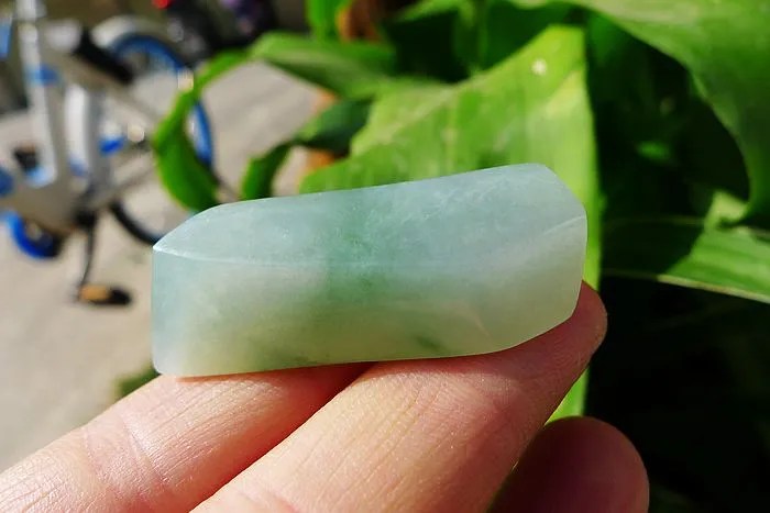 Natural Jade Rough Jadeite Raw (14g,4X1.3X1.2cm)