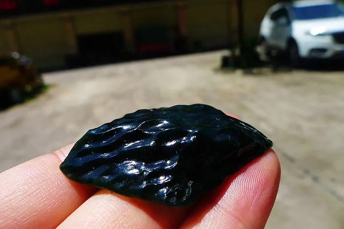 Natural Jade Rough Jadeite Raw (16.5g,4.2X3.2X0.8cm)