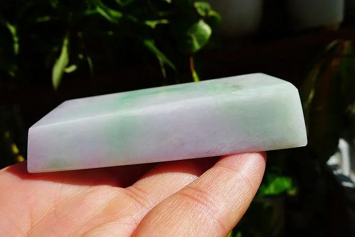 Natural Jade Rough Jadeite Raw (177g,8.4X4.7X1.65cm)