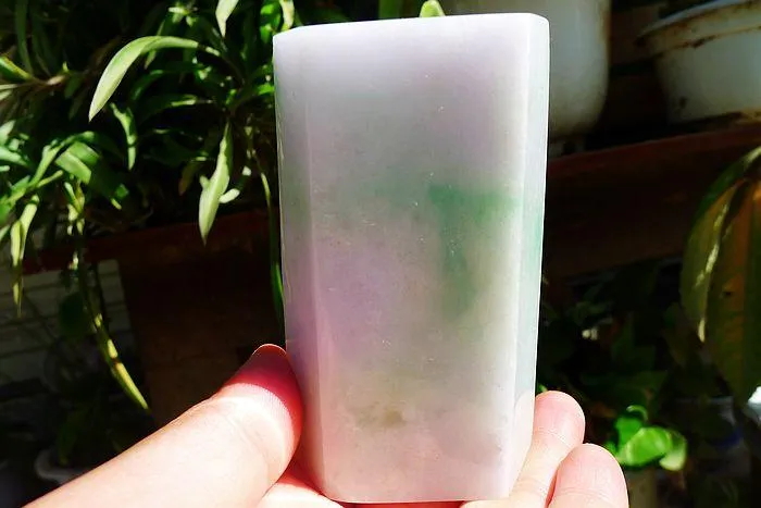 Natural Jade Rough Jadeite Raw (177g,8.4X4.7X1.65cm)