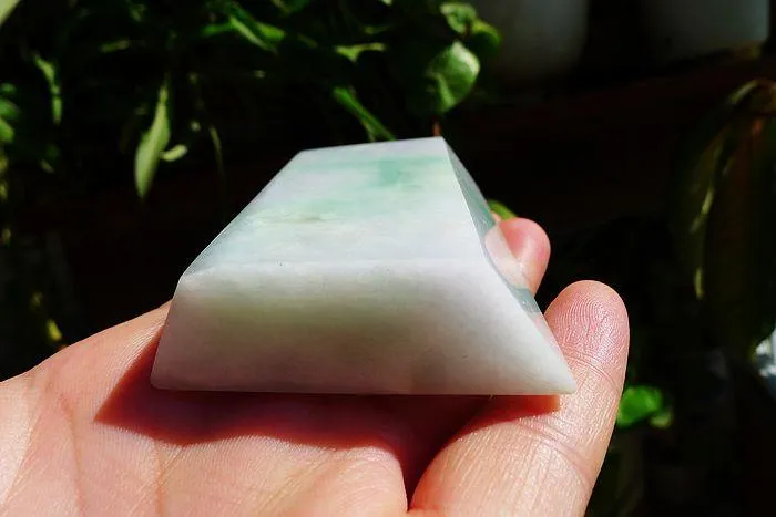 Natural Jade Rough Jadeite Raw (177g,8.4X4.7X1.65cm)