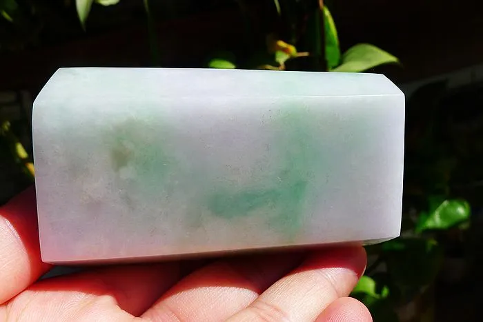 Natural Jade Rough Jadeite Raw (177g,8.4X4.7X1.65cm)