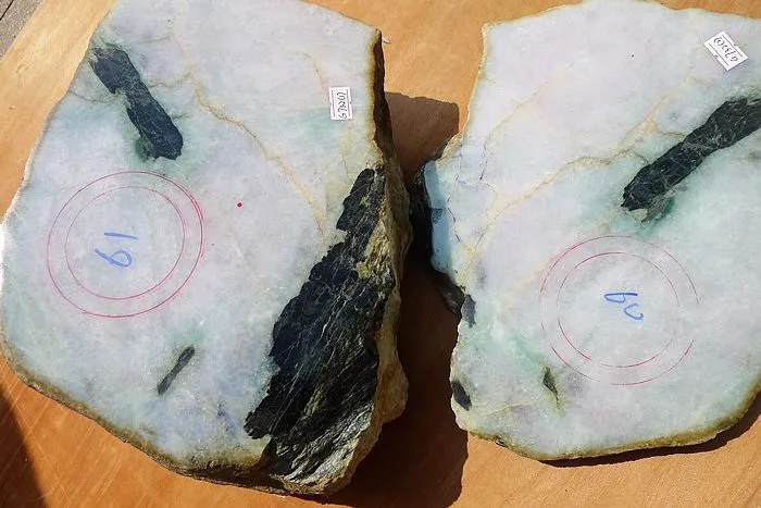 Natural Jade Rough Jadeite Raw 18.8kg