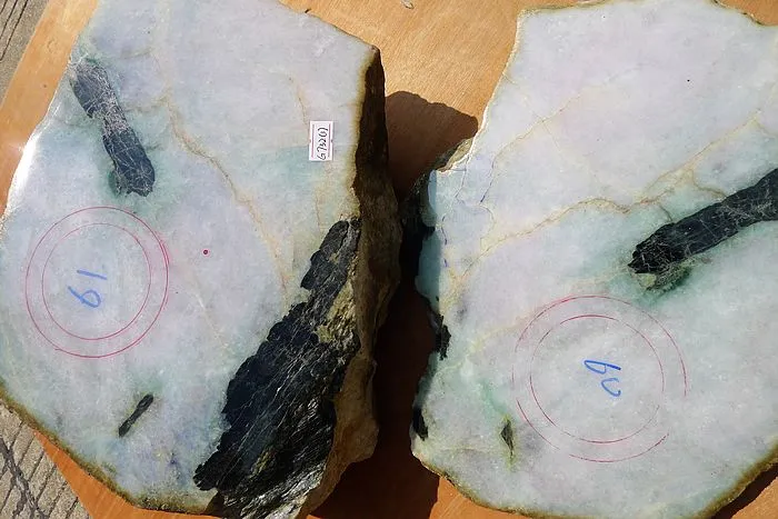 Natural Jade Rough Jadeite Raw 18.8kg