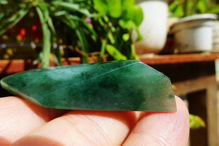 Natural Jade Rough Jadeite Raw (20g,5.7X1.9X1.3cm)