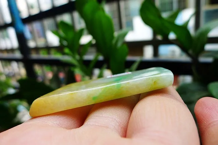 Natural Jade Rough Jadeite Raw (26g,5.2X3.3X0.55cm)