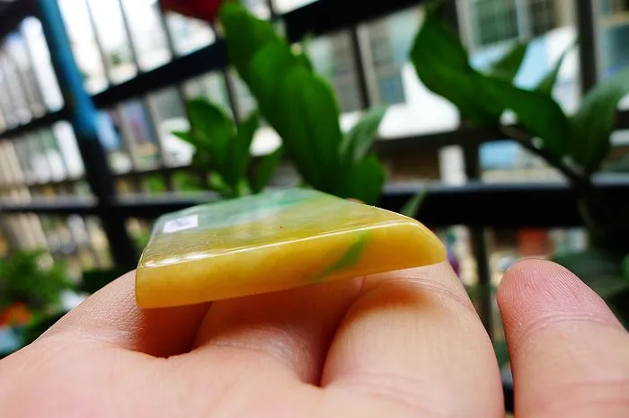 Natural Jade Rough Jadeite Raw (26g,5.2X3.3X0.55cm)