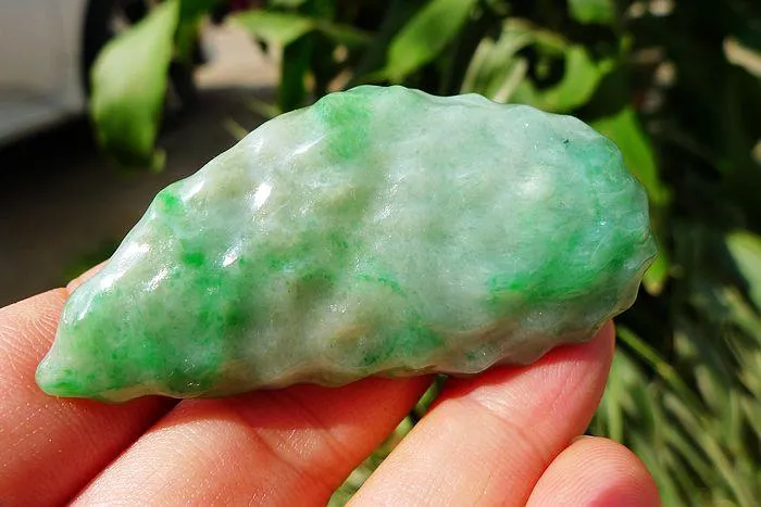 Natural Jade Rough Jadeite Raw (29g,5.7X2.8X1.2cm)
