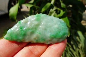 Natural Jade Rough Jadeite Raw (29g,5.7X2.8X1.2cm)