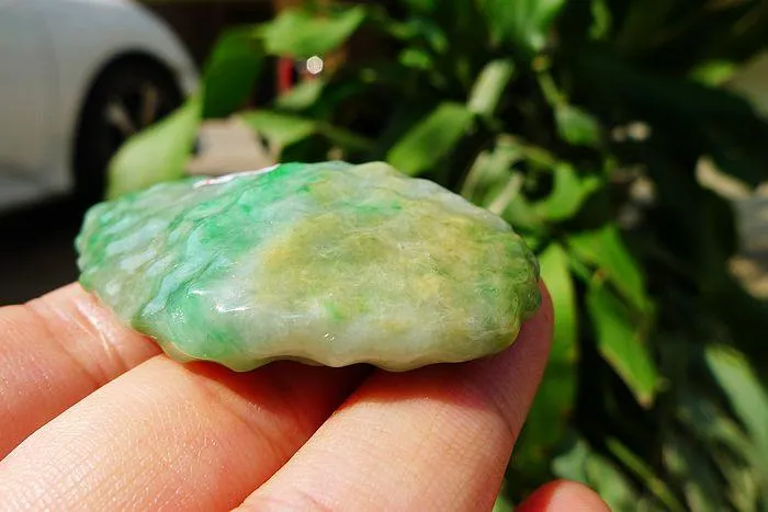 Natural Jade Rough Jadeite Raw (29g,5.7X2.8X1.2cm)