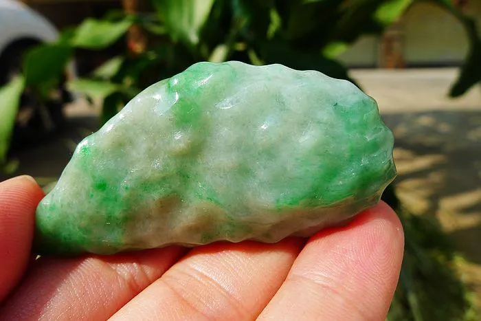 Natural Jade Rough Jadeite Raw (29g,5.7X2.8X1.2cm)