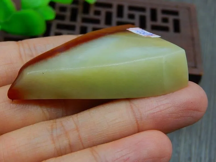 Natural Jade Rough Jadeite Raw (31g, 50X30X10mm)