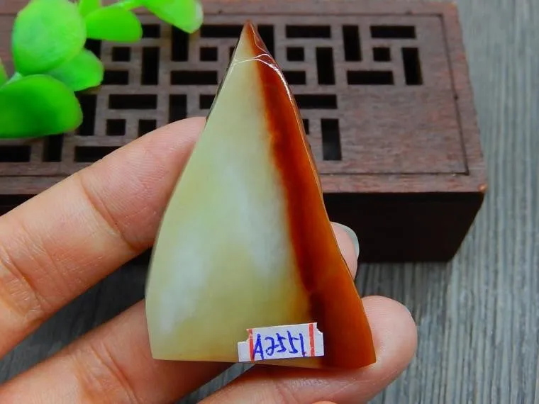Natural Jade Rough Jadeite Raw (31g, 50X30X10mm)