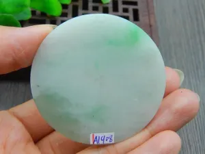 Natural Jade Rough Jadeite Raw (32g, 49X49X5mm)