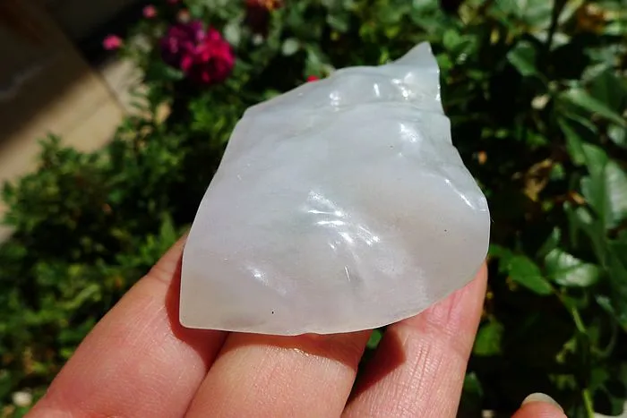 Natural Jade Rough Jadeite Raw (44g,5.2X3.8X1cm)