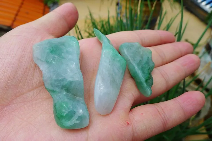 Natural Jade Rough Jadeite Raw 44g
