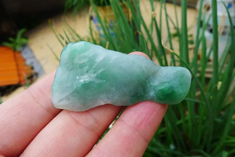 Natural Jade Rough Jadeite Raw 44g