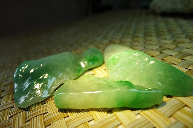 Natural Jade Rough Jadeite Raw 44g