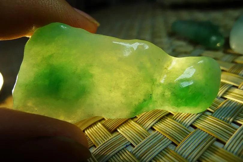 Natural Jade Rough Jadeite Raw 44g