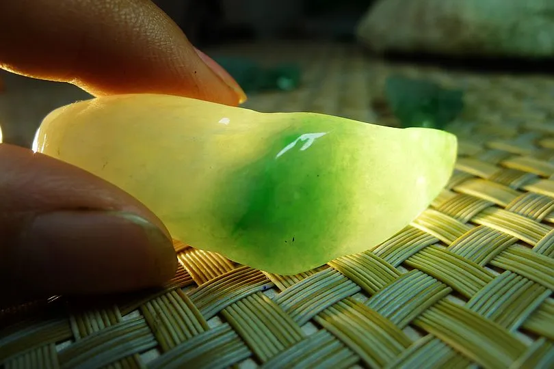 Natural Jade Rough Jadeite Raw 44g