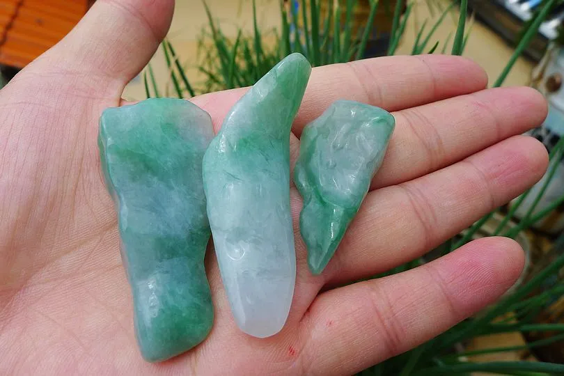Natural Jade Rough Jadeite Raw 44g