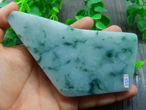 Natural Jade Rough Jadeite Raw (455g, 124X63X41mm)