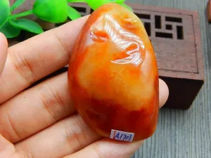 Natural Jade Rough Jadeite Raw (45g, 54X34X14.8mm)