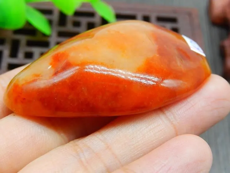 Natural Jade Rough Jadeite Raw (45g, 54X34X14.8mm)