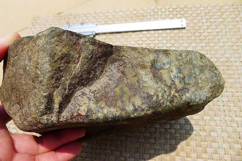 Natural Jade Rough Jadeite Raw (4.9kg,20X15.5X9cm)