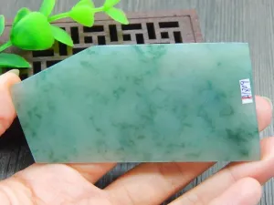 Natural Jade Rough Jadeite Raw (51g, 87X42X6mm)