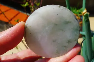 Natural Jade Rough Jadeite Raw (81g,5.5X5.5X1cm)