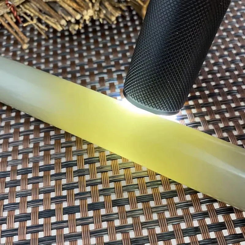 Natural Kunlun Jade Rough Nephrite Raw (166g,22X1.7cm)